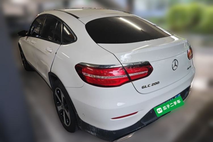 Used Mercedes-Benz GLC Coupe 2017 GLC 200 4MATIC Coupe SUV Rear Left 45 Deg