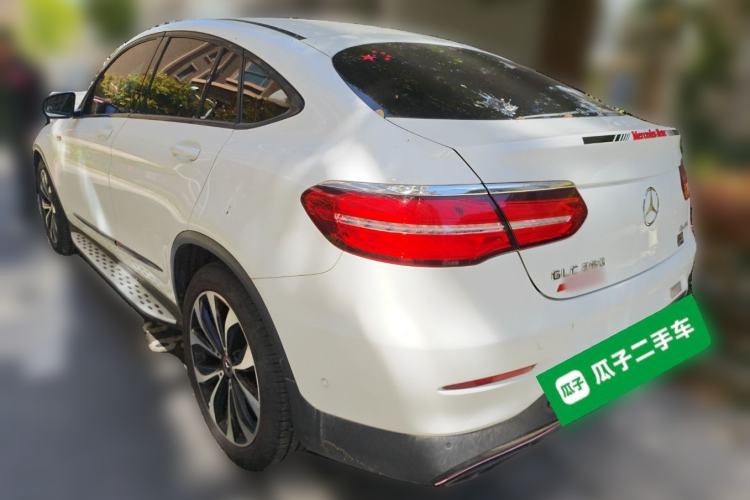 Used Mercedes-Benz GLC Coupe 2017 GLC 260 4MATIC Coupe SUV Rear Left 45 Deg