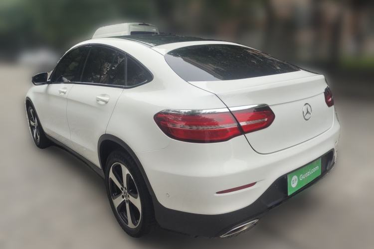 Used Mercedes-Benz GLC Coupe 2017 GLC 200 4MATIC Coupe SUV Rear Left 45 Deg