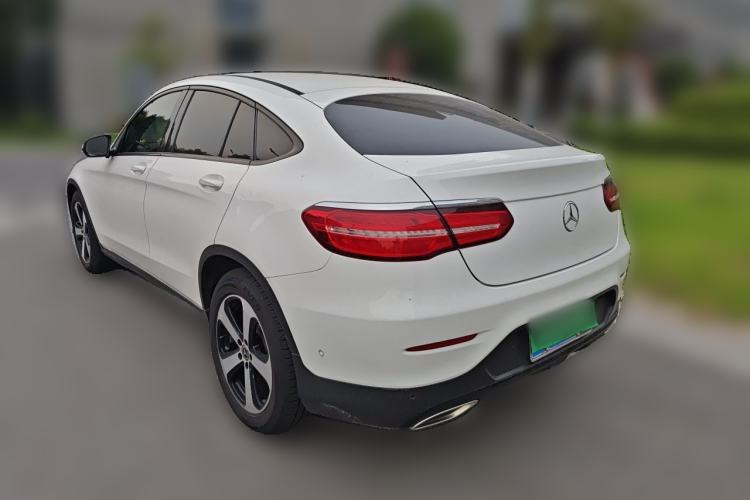 Used Mercedes-Benz GLC Coupe 2017 GLC 200 4MATIC Coupe SUV Rear Left 45 Deg