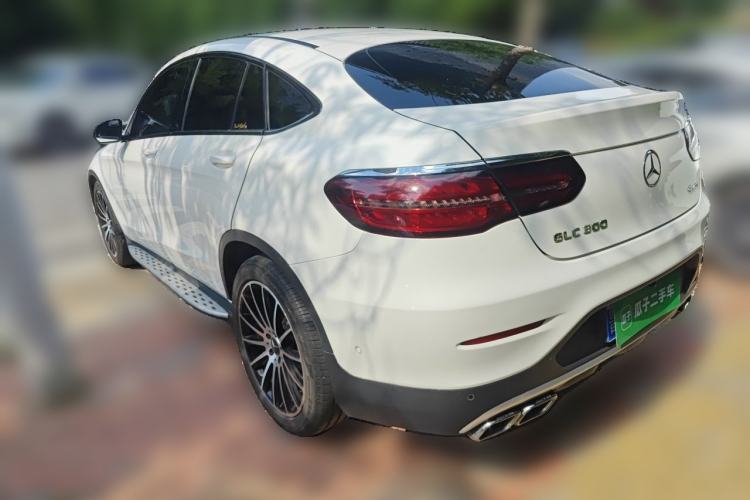 Used Mercedes-Benz GLC Coupe 2017 GLC 200 4MATIC Coupe SUV Rear Left 45 Deg