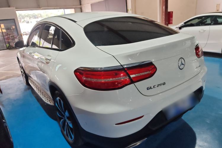 Used Mercedes-Benz GLC Coupe 2017 GLC 260 4MATIC Coupe SUV Rear Left 45 Deg
