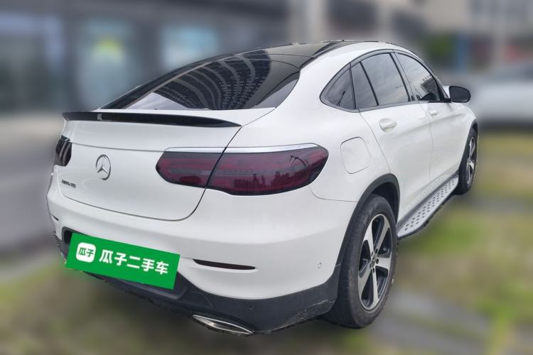 Used Mercedes-Benz GLC Coupe 2017 GLC 200 4MATIC Coupe SUV Rear Right 45 Deg