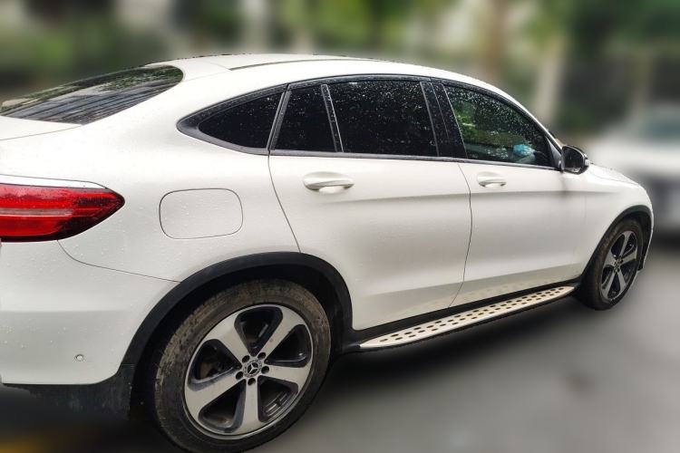Used Mercedes-Benz GLC Coupe 2017 GLC 200 4MATIC Coupe SUV Rear Right 45 Deg