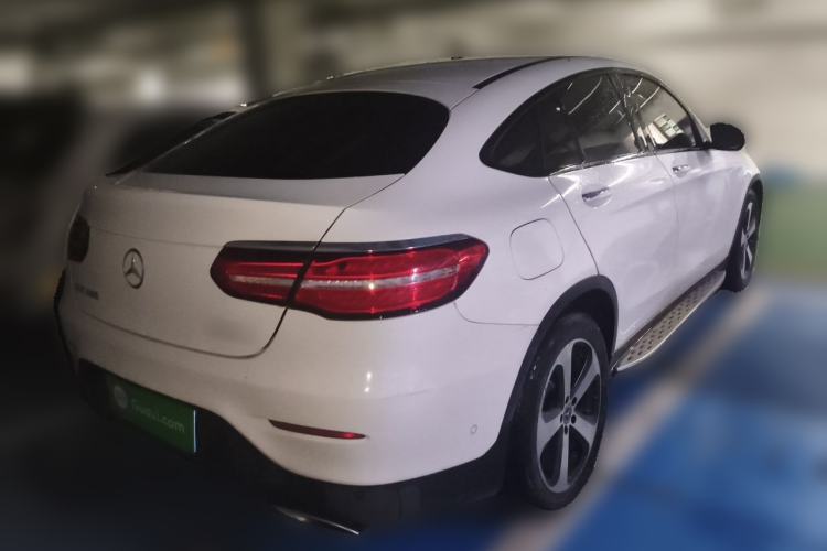 Used Mercedes-Benz GLC Coupe 2017 GLC 200 4MATIC Coupe SUV Rear Right 45 Deg
