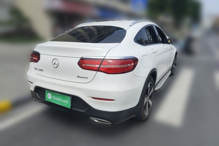 Used Mercedes-Benz GLC Coupe 2017 GLC 200 4MATIC Coupe SUV Rear Right 45 Deg
