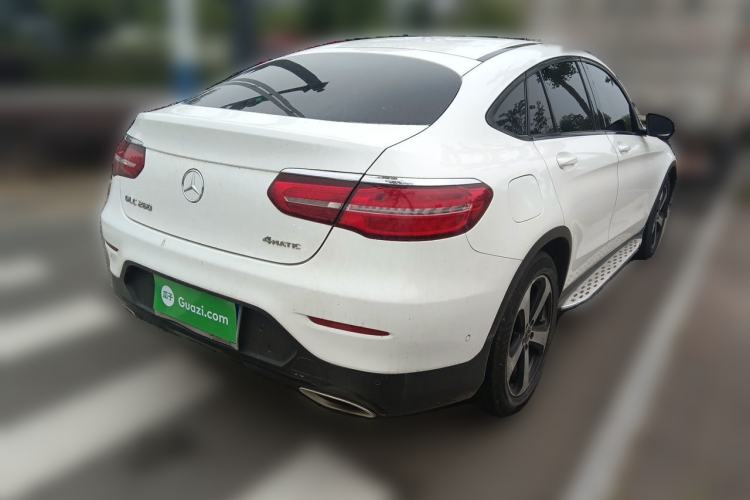 Used Mercedes-Benz GLC Coupe 2017 GLC 200 4MATIC Coupe SUV Rear Right 45 Deg