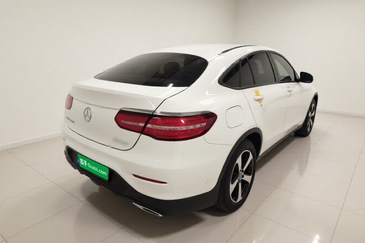 Used Mercedes-Benz GLC Coupe 2017 GLC 200 4MATIC Coupe SUV Rear Right 45 Deg