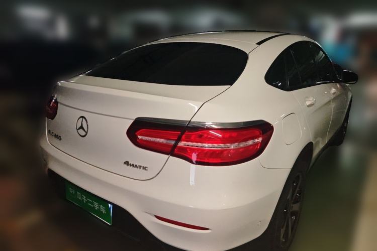 Used Mercedes-Benz GLC Coupe 2017 GLC 200 4MATIC Coupe SUV Rear Right 45 Deg