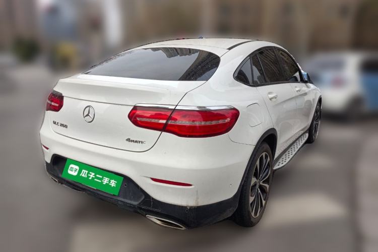 Used Mercedes-Benz GLC Coupe 2017 GLC 260 4MATIC Coupe SUV Rear Right 45 Deg