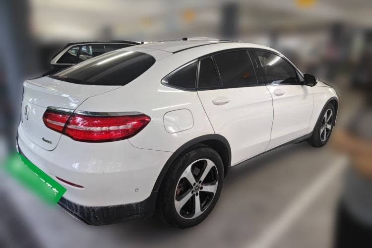 Used Mercedes-Benz GLC Coupe 2017 GLC 200 4MATIC Coupe SUV Rear Right 45 Deg