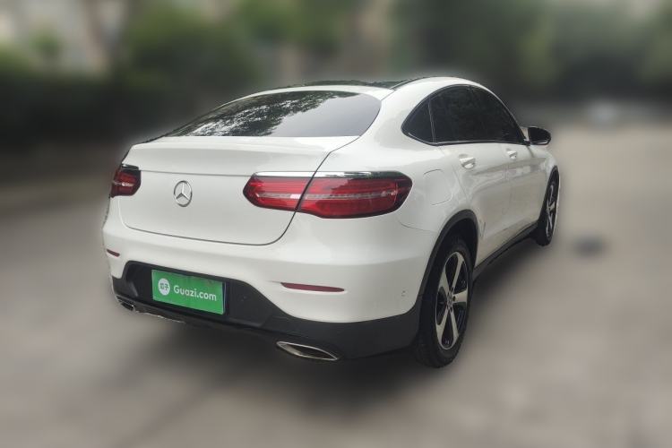 Used Mercedes-Benz GLC Coupe 2017 GLC 200 4MATIC Coupe SUV Rear Right 45 Deg