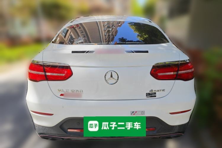 Used Mercedes-Benz GLC Coupe 2017 GLC 260 4MATIC Coupe SUV Rear