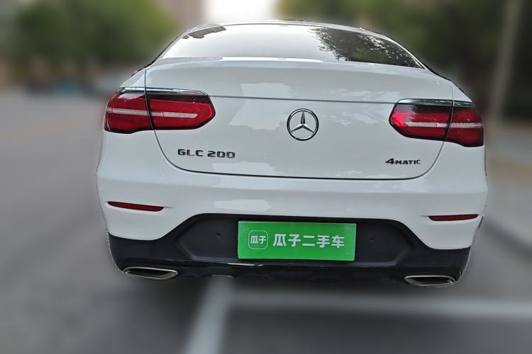 Used Mercedes-Benz GLC Coupe 2017 GLC 200 4MATIC Coupe SUV Rear