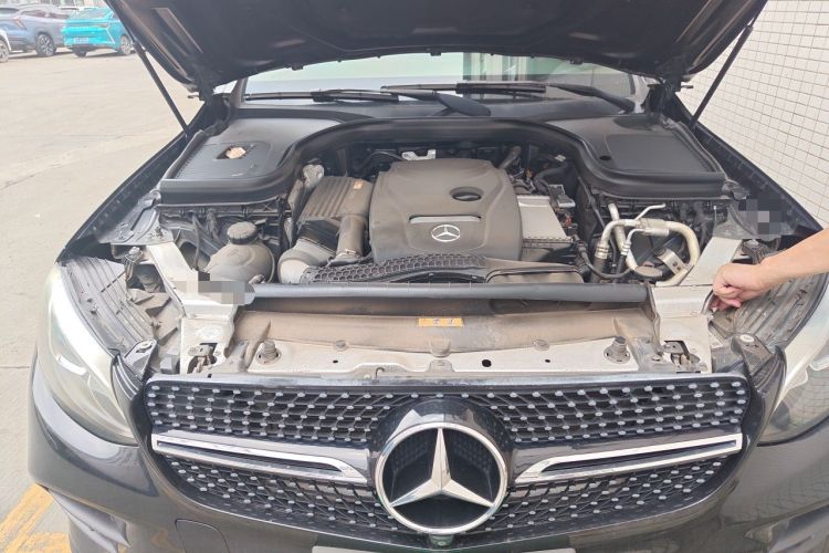 Used Mercedes-Benz GLC Coupe 2018 GLC 260 4MATIC Coupe SUV Engine Bay