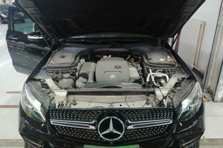 Used Mercedes-Benz GLC Coupe 2018 GLC 260 4MATIC Coupe SUV Engine Bay