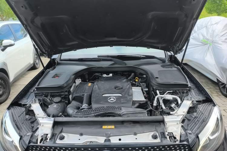 Used Mercedes-Benz GLC Coupe 2018 GLC 260 4MATIC Coupe SUV Engine Bay