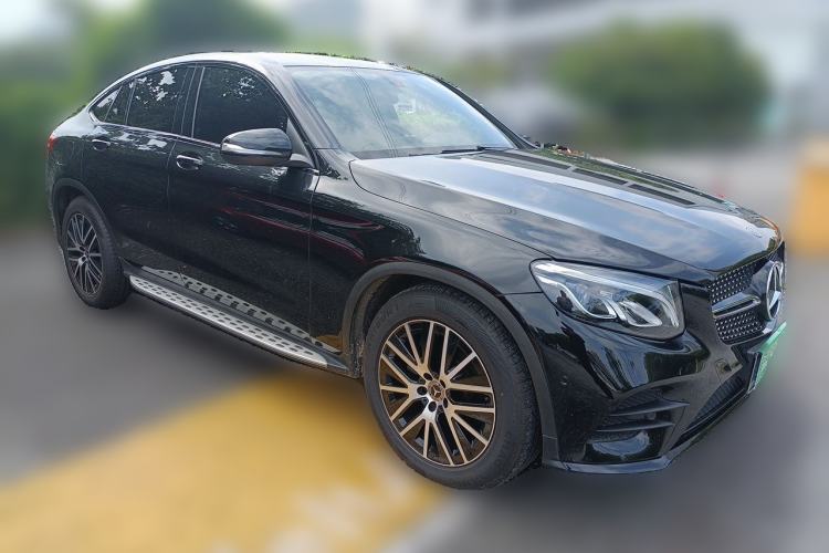 Used Mercedes-Benz GLC Coupe 2018 GLC 200 4MATIC Coupe SUV Front Right 45 Deg