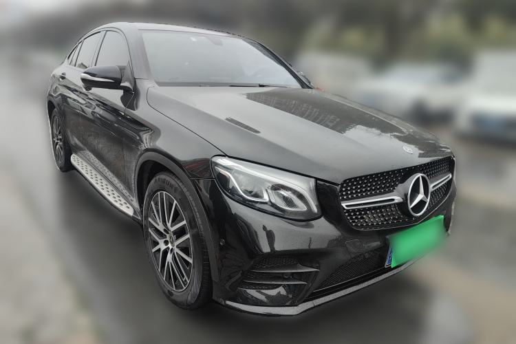 Used Mercedes-Benz GLC Coupe 2018 GLC 200 4MATIC Coupe SUV Front Right 45 Deg