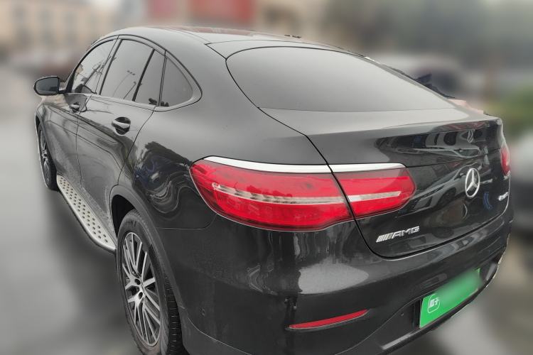 Used Mercedes-Benz GLC Coupe 2018 GLC 200 4MATIC Coupe SUV Rear Left 45 Deg