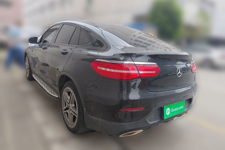 Used Mercedes-Benz GLC Coupe 2018 GLC 260 4MATIC Coupe SUV Rear Left 45 Deg