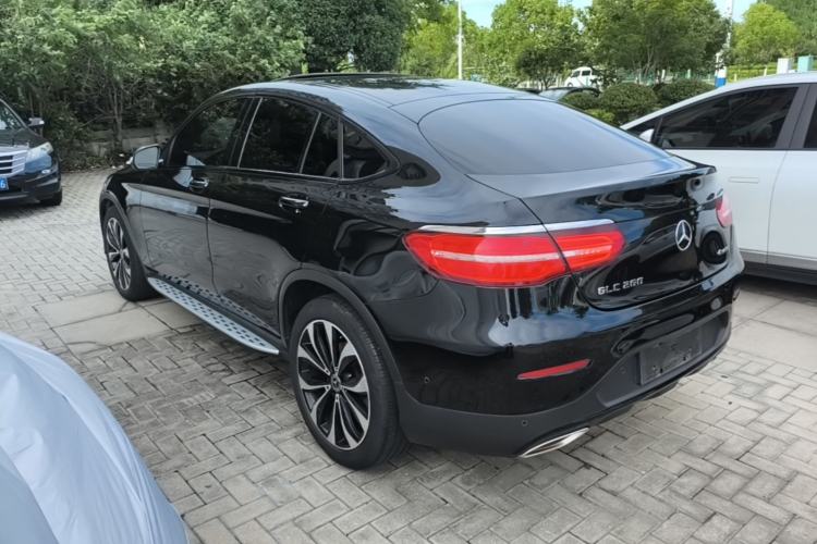 Used Mercedes-Benz GLC Coupe 2018 GLC 260 4MATIC Coupe SUV Rear Left 45 Deg