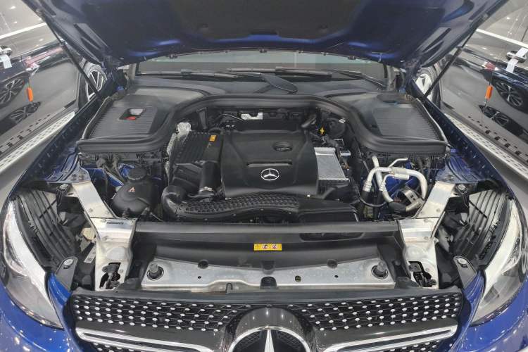 Used Mercedes-Benz GLC Coupe 2018 GLC 260 4MATIC Coupe SUV Engine Bay