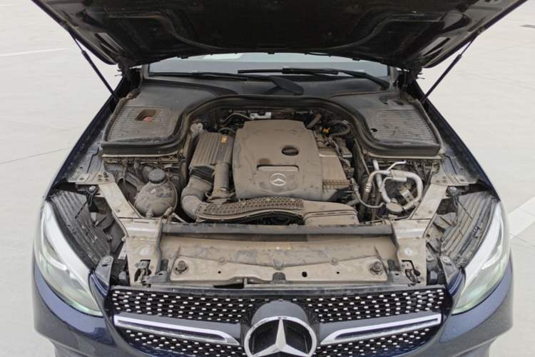 Used Mercedes-Benz GLC Coupe 2018 GLC 260 4MATIC Coupe SUV Engine Bay