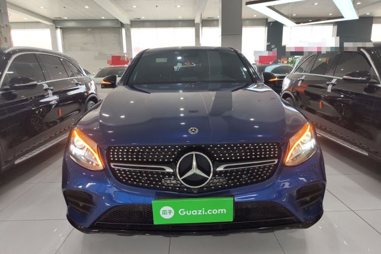 Used Mercedes-Benz GLC Coupe 2018 GLC 260 4MATIC Coupe SUV Exterior 1