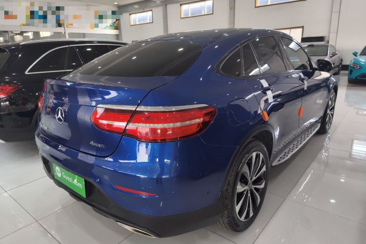 Used Mercedes-Benz GLC Coupe 2018 GLC 260 4MATIC Coupe SUV Exterior 5