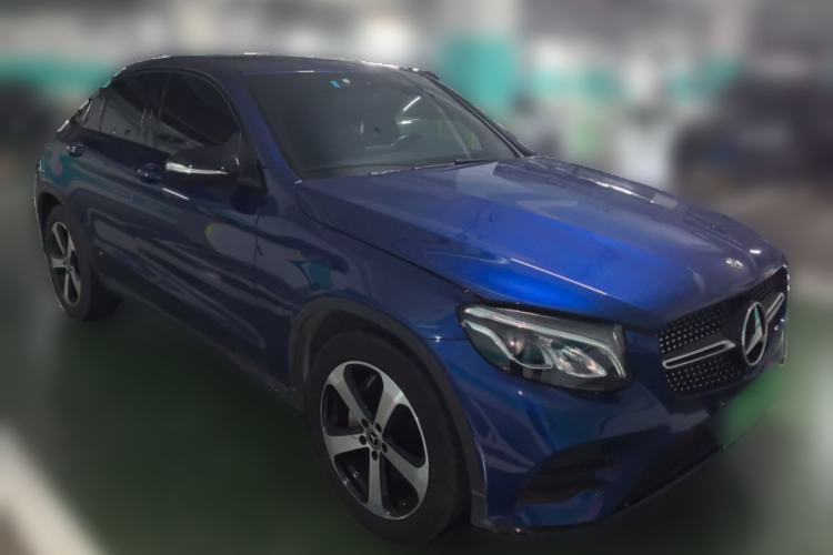Used Mercedes-Benz GLC Coupe 2018 GLC 200 4MATIC Coupe SUV Front Right 45 Deg