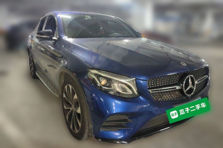 Used Mercedes-Benz GLC Coupe 2018 GLC 260 4MATIC Coupe SUV Front Right 45 Deg