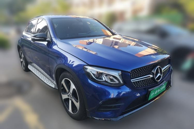 Used Mercedes-Benz GLC Coupe 2018 GLC 200 4MATIC Coupe SUV Front Right 45 Deg