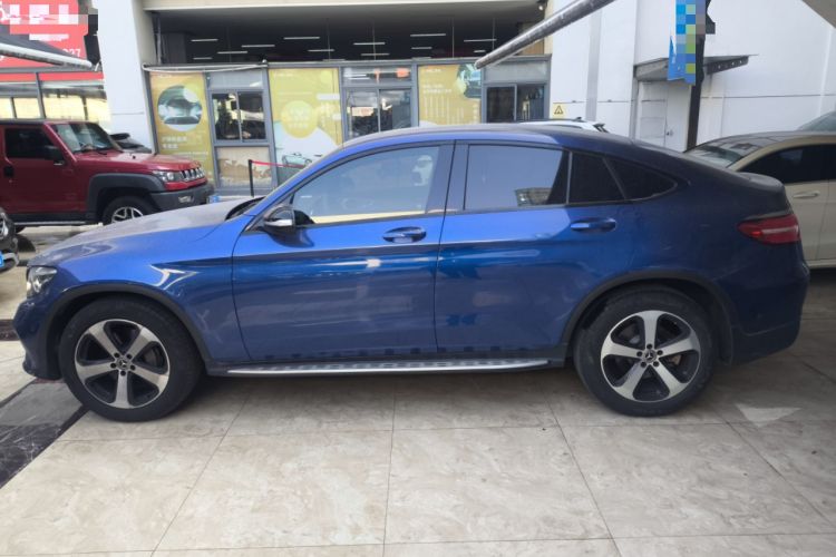 Used Mercedes-Benz GLC Coupe 2018 GLC 200 4MATIC Coupe SUV Left Side