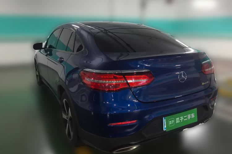 Used Mercedes-Benz GLC Coupe 2018 GLC 200 4MATIC Coupe SUV Rear Left 45 Deg
