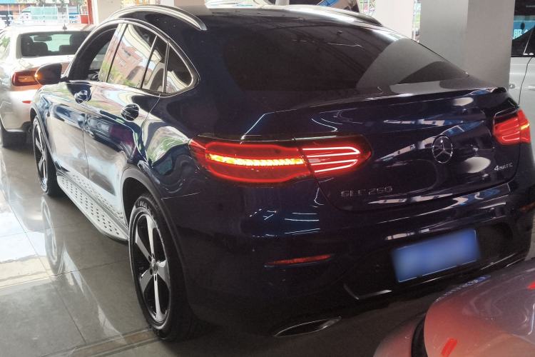 Used Mercedes-Benz GLC Coupe 2018 GLC 200 4MATIC Coupe SUV Rear Left 45 Deg