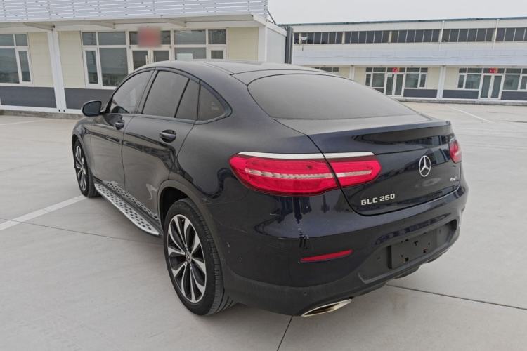 Used Mercedes-Benz GLC Coupe 2018 GLC 260 4MATIC Coupe SUV Rear Left 45 Deg