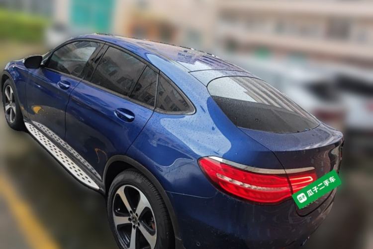 Used Mercedes-Benz GLC Coupe 2018 GLC 200 4MATIC Coupe SUV Rear Left 45 Deg
