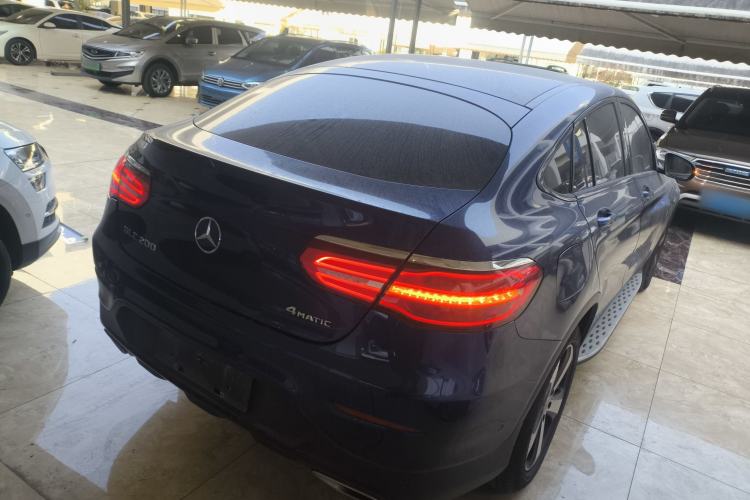 Used Mercedes-Benz GLC Coupe 2018 GLC 200 4MATIC Coupe SUV Rear Right 45 Deg