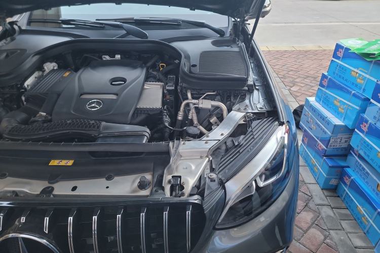 Used Mercedes-Benz GLC Coupe 2018 GLC 260 4MATIC Coupe SUV Engine Bay Left