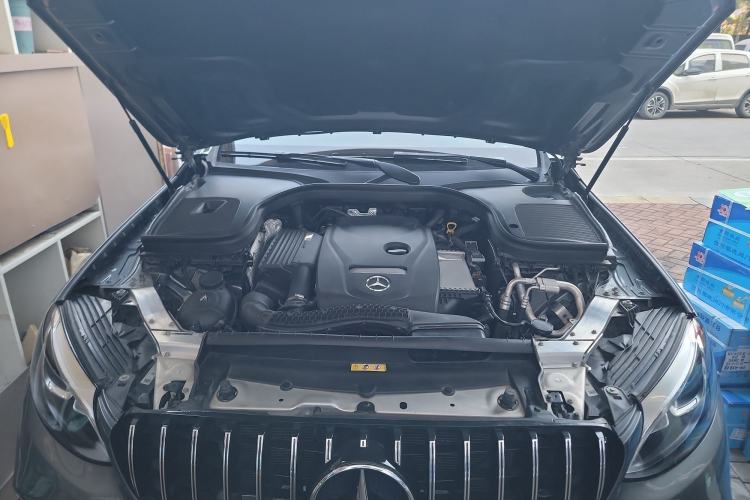Used Mercedes-Benz GLC Coupe 2018 GLC 260 4MATIC Coupe SUV Engine Bay