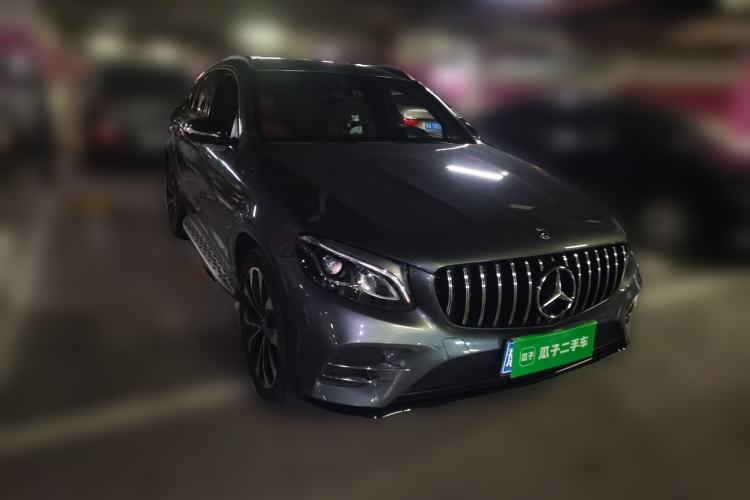 Used Mercedes-Benz GLC Coupe 2018 GLC 260 4MATIC Coupe SUV Front Right 45 Deg