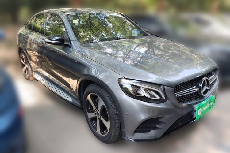 Used Mercedes-Benz GLC Coupe 2018 GLC 200 4MATIC Coupe SUV Front Right 45 Deg