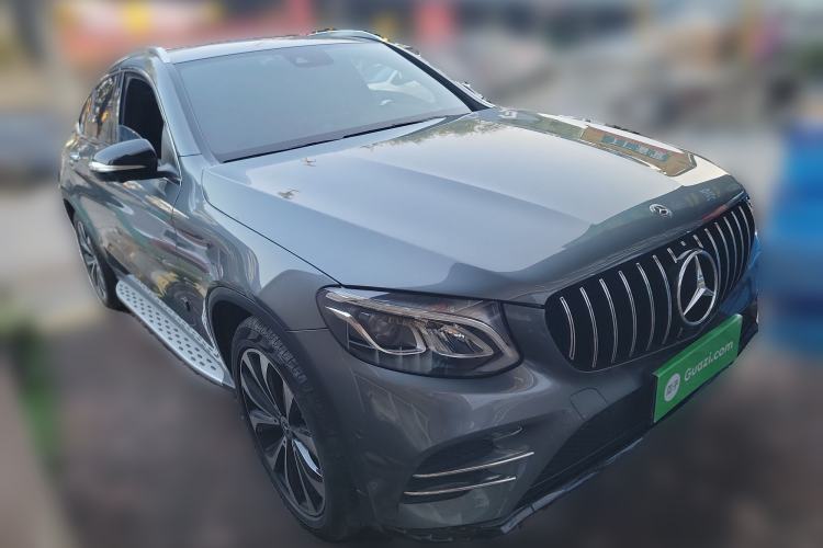 Used Mercedes-Benz GLC Coupe 2018 GLC 260 4MATIC Coupe SUV Front Right 45 Deg