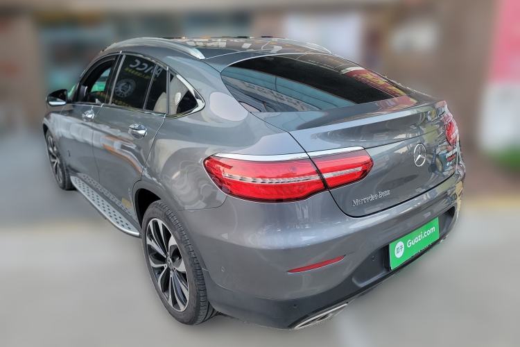 Used Mercedes-Benz GLC Coupe 2018 GLC 260 4MATIC Coupe SUV Rear Left 45 Deg