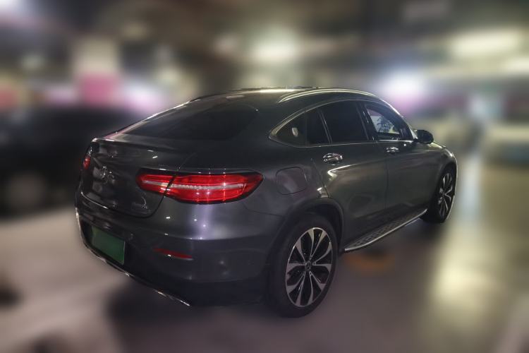 Used Mercedes-Benz GLC Coupe 2018 GLC 260 4MATIC Coupe SUV Rear Right 45 Deg