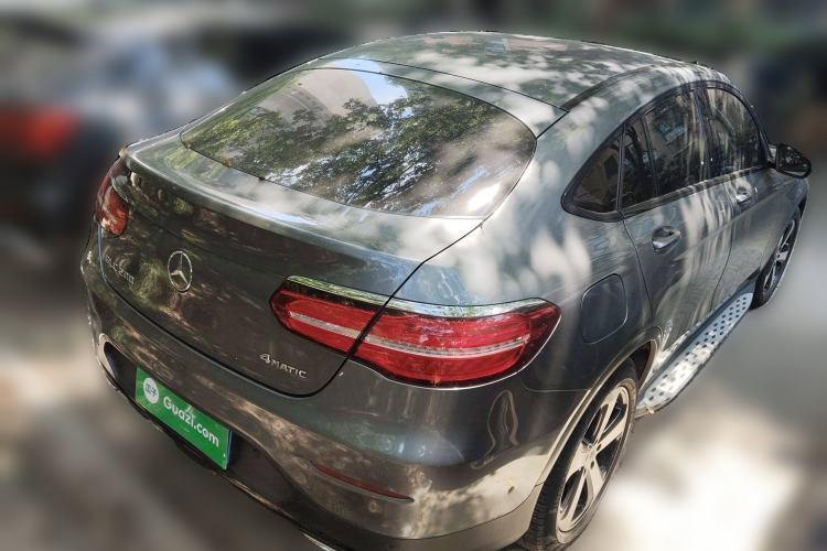 Used Mercedes-Benz GLC Coupe 2018 GLC 200 4MATIC Coupe SUV Rear Right 45 Deg