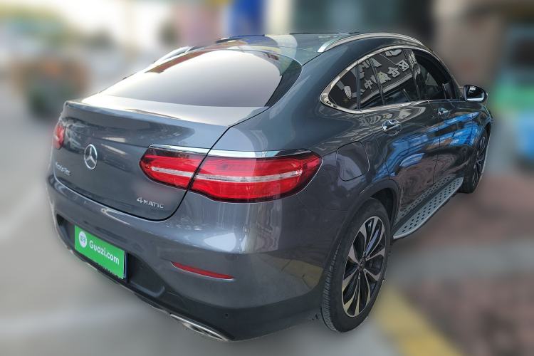 Used Mercedes-Benz GLC Coupe 2018 GLC 260 4MATIC Coupe SUV Rear Right 45 Deg