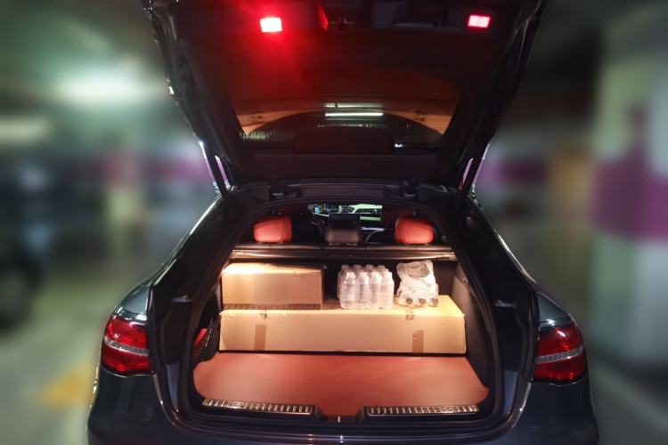 Used Mercedes-Benz GLC Coupe 2018 GLC 260 4MATIC Coupe SUV Trunk