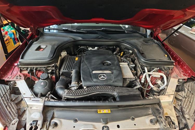 Used Mercedes-Benz GLC Coupe 2018 GLC 260 4MATIC Coupe SUV Engine Bay
